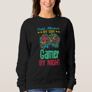 Flight Attendant Gaming Sweatshirt