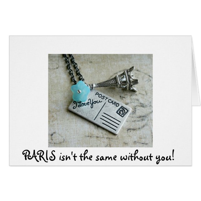 FLIGHT ATTENDANT HUMOR...PARIS! (Front Horizontal)