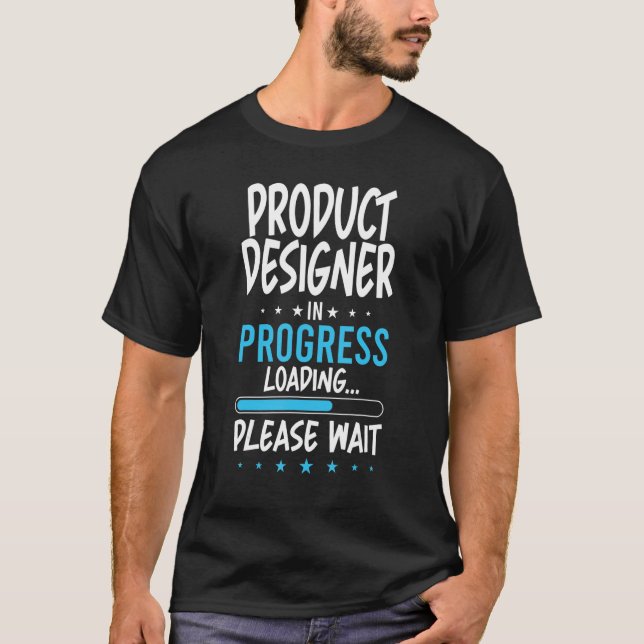 Flight Attendant in Progress_3 T-Shirt (Front)