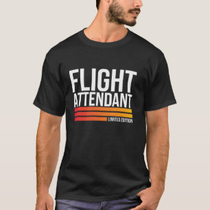 Flight Attendant Limited Edition Retirement Women T-Shirt