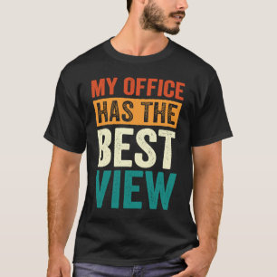 Flight Attendant Pilot My Office Has The Best View T-Shirt