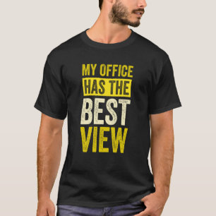 Flight Attendant Pilot My Office Has The Best View T-Shirt