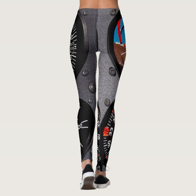 Flight Deck 6 Pack Leggings (Back)