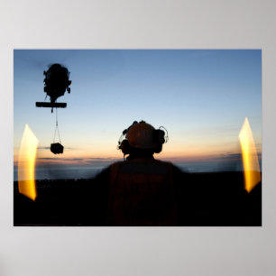 Flight Deck Crewman Poster