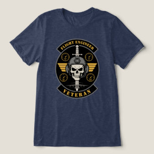 Flight Engineer Veteran Tri-Blend Shirt