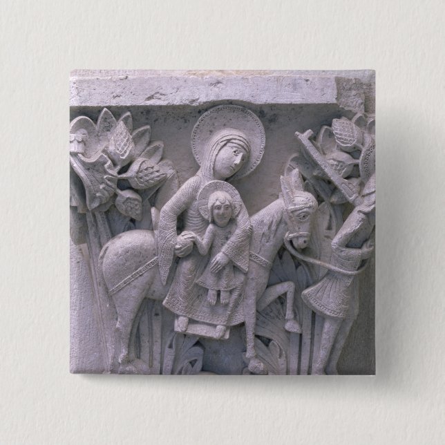 Flight into Egypt 15 Cm Square Badge (Front)