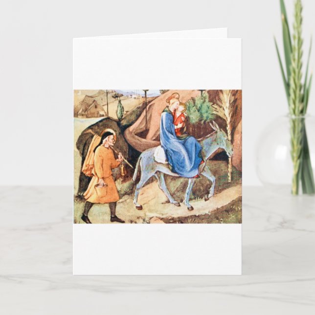 Flight into Egypt Holiday Card (Front)