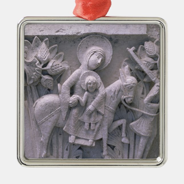 Flight into Egypt Metal Ornament (Front)