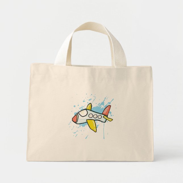 Flight Mini Tote Bag (Front)