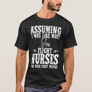 Flight Nurse Apparel - Cute Nurses Design T-Shirt