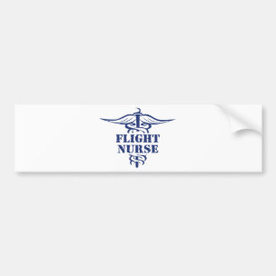flight nurse bumper sticker