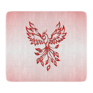 Flight of A Phoenix Red Cutting Board