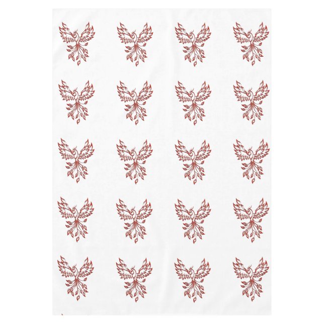 Flight of A Phoenix Tablecloth (Front)