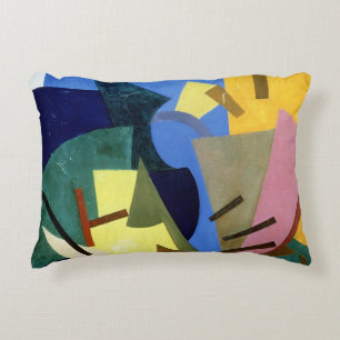 Flight of an Aeroplane, 1916 Decorative Cushion