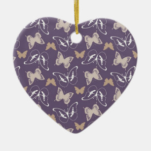 Flight of Butterflies Ceramic Tree Decoration