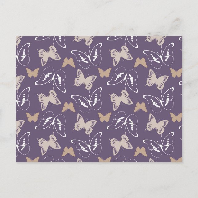 Flight of Butterflies Postcard (Front)