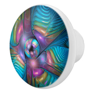Flight Of Fancy Ceramic Knob