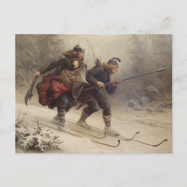 Flight of Infant King Postcard (Front)