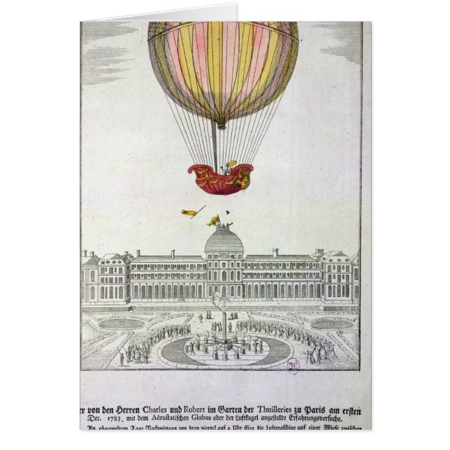 Flight of Jacques Charles  and Nicholas Robert (Front)