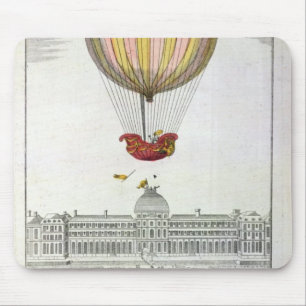 Flight of Jacques Charles and Nicholas Robert Mouse Pad