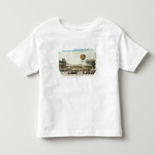 Flight of Jacques Charles and Nicholas Robert Toddler T-Shirt
