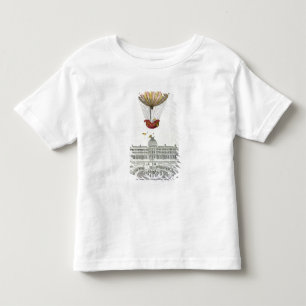 Flight of Jacques Charles and Nicholas Robert Toddler T-Shirt