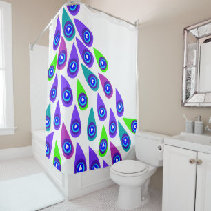 Flight of Royalty Shower Curtain