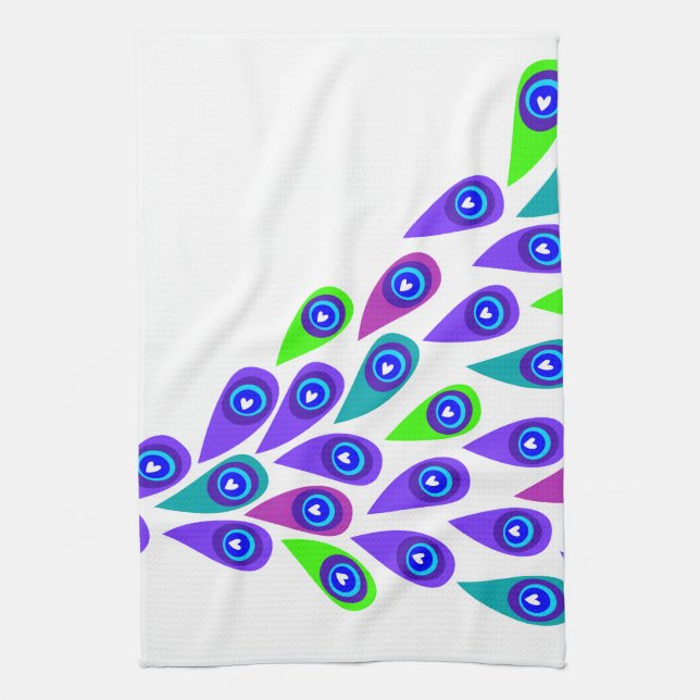Flight of Royalty Tea Towel (Vertical)