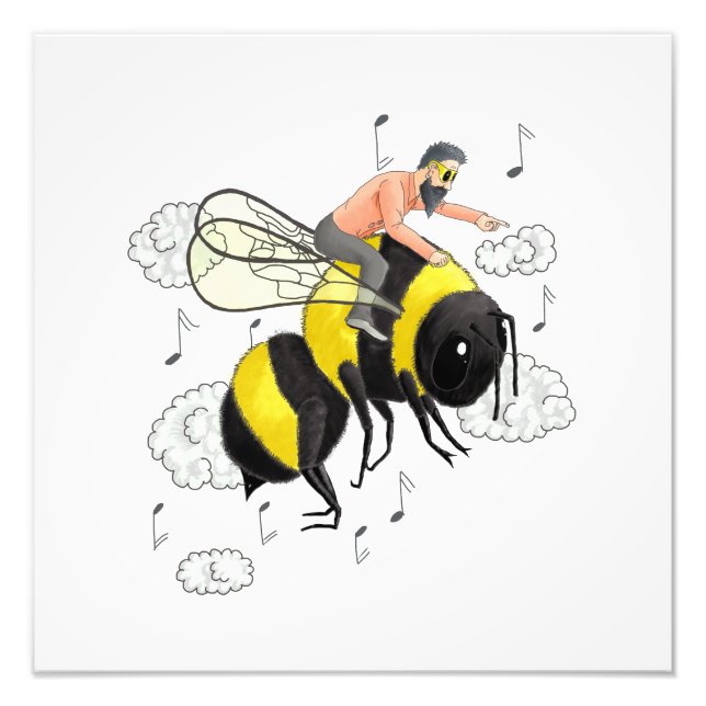Flight of the Bumblebee by Nicolai Rimsky-Korsakov Photo Print (Front)