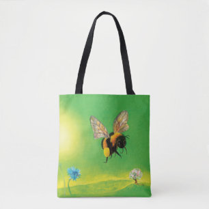 Flight of the Bumblebee Tote Bag