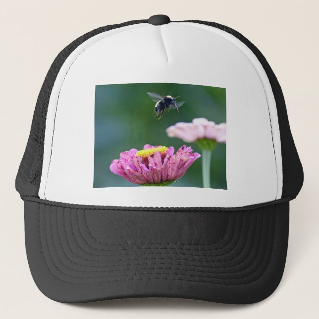 Flight of the Bumblebee Trucker Hat (Front)