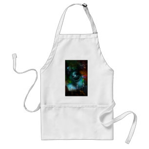 Flight Of The Corbius Fractal Art Standard Apron