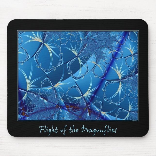 Flight of the Dragonflies Mouse Pad (Front)