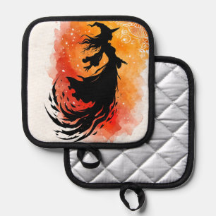 Flight Of The Ember Shadow-No Text Pot Holder