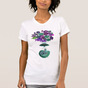 Flight Of The Fish Hot Air Balloon T-Shirt