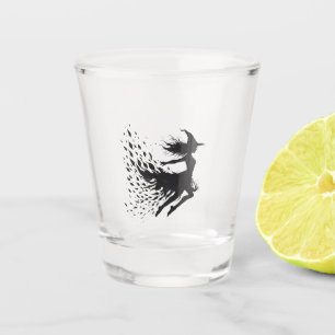 Flight Of The Shadow Shot Glass