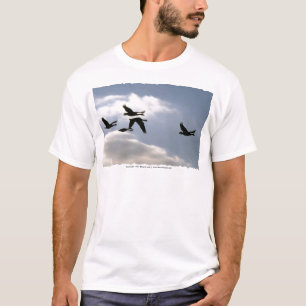 Flight of the Wild Goose   T-shirt   customise wit