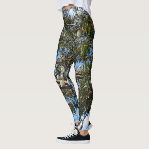 "Flight of the Wild: White Australian Cockatoos Leggings
