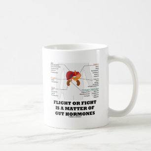Flight Or Fight Is A Matter Of Gut Hormones Coffee Mug