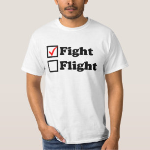 Flight or Flight Checkbox T-Shirt