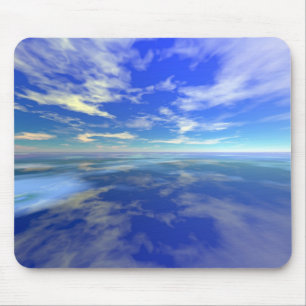 Flight over Water Mouse Pad