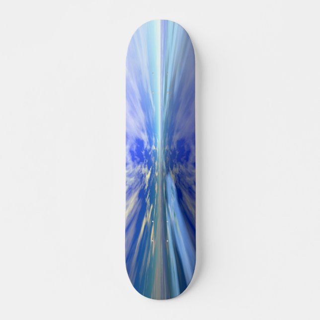 Flight over Water - Retro Skateboard (Front)