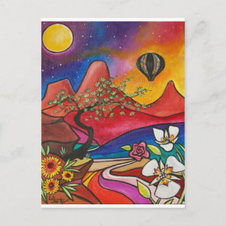 Flight Over Zion Post Card by Studio Burke©