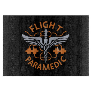 Flight paramedic cutting board