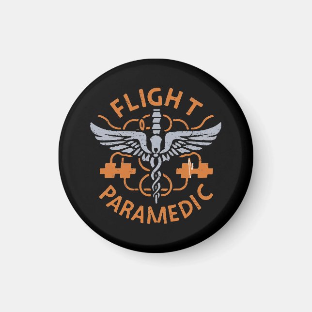 Flight paramedic magnet (Front)