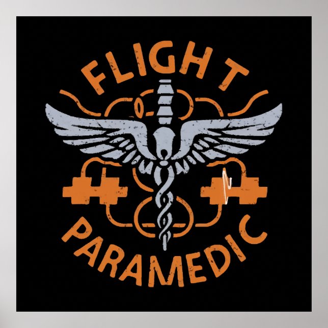 Flight paramedic poster (Front)