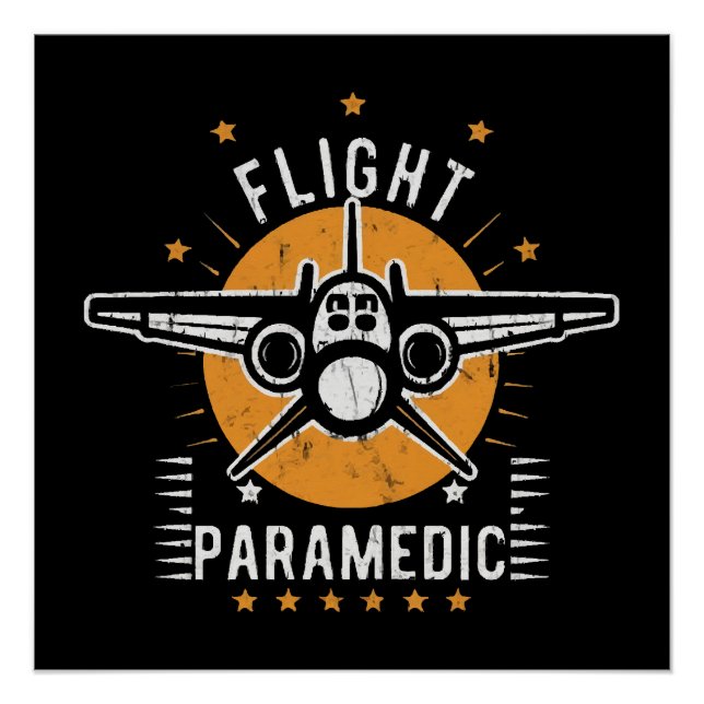 Flight paramedic poster (Front)