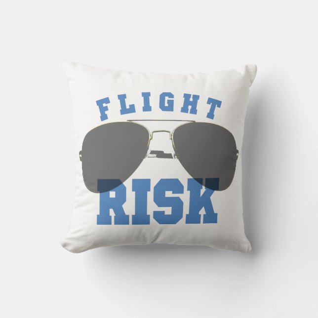 Flight Risk Aviation Glasses Cushion (Front)