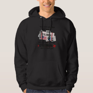 Flight Ticket Columbia Girl from Columbia Boardin Hoodie