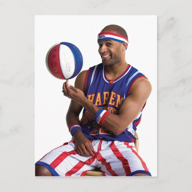 Flight Time ball spin Postcard (Front)